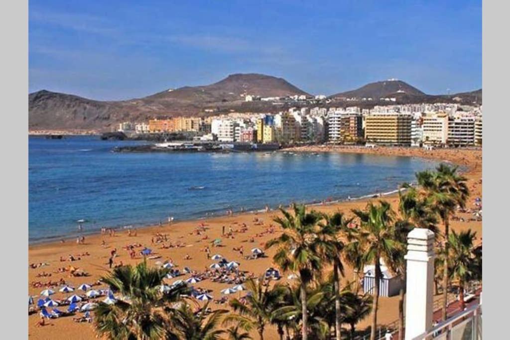 Apartamento Moderno Tipo Semisotano En Playa Las Canteras Con Wifi Las Palmas de Gran Canaria Exteriér fotografie