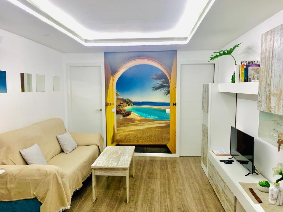 Apartamento Moderno Tipo Semisotano En Playa Las Canteras Con Wifi Las Palmas de Gran Canaria Exteriér fotografie