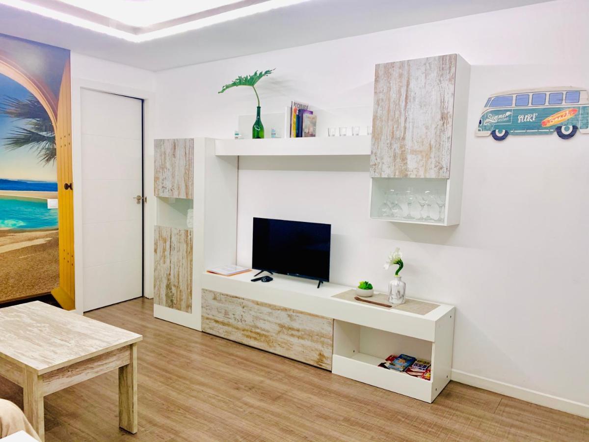 Apartamento Moderno Tipo Semisotano En Playa Las Canteras Con Wifi Las Palmas de Gran Canaria Exteriér fotografie